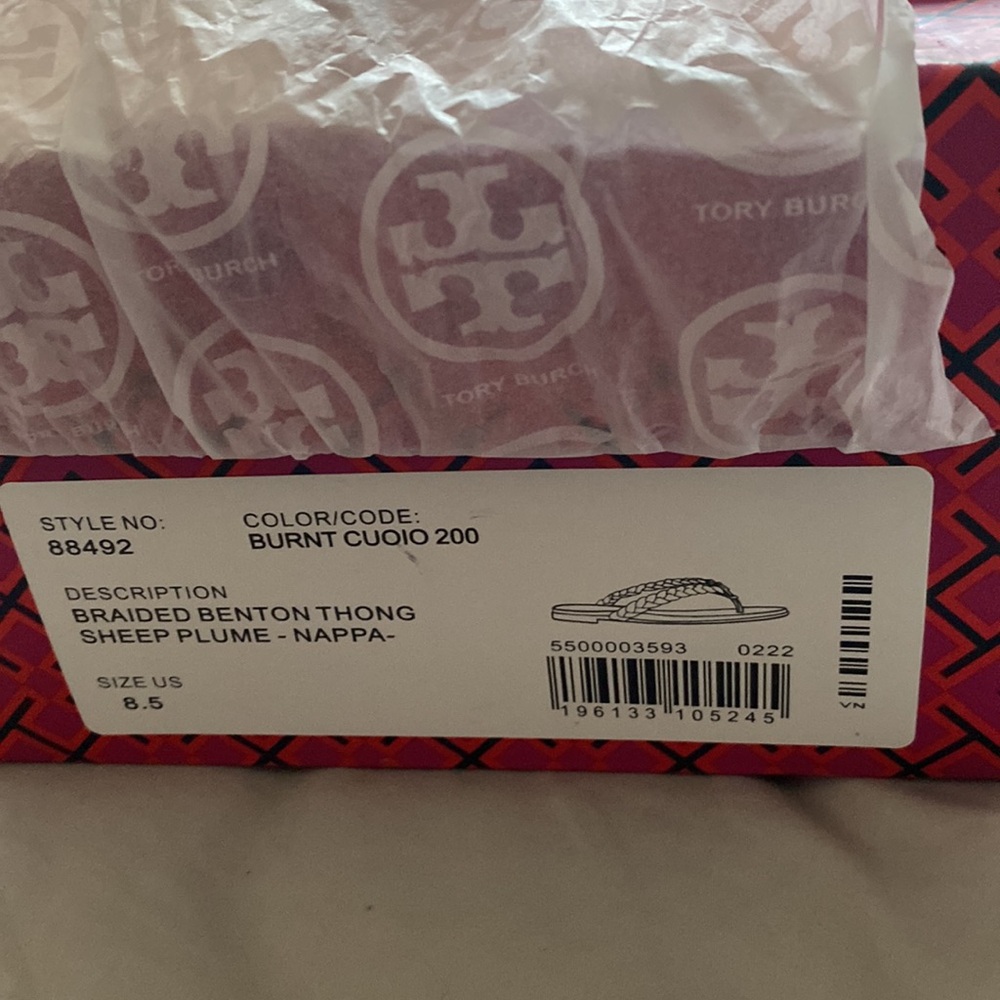 Tory Burch Braided Benton thong flip flops - Picture 4 of 4